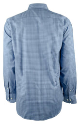 Men's Classic Fit Plaid Button Down Long Sleeve Shirt CBL Small